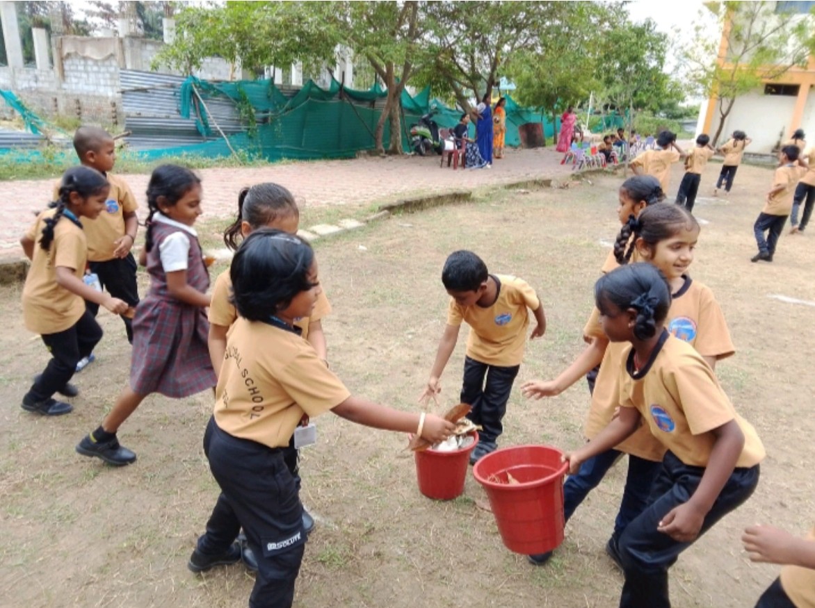 Outdoor teamwork activity